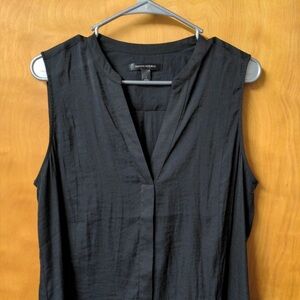 Banana Republic Womens Black Sleeveless Blouse Size